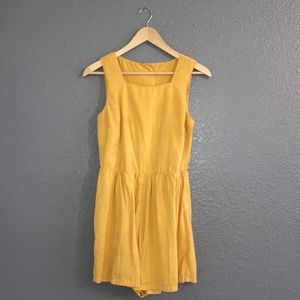 ASOS yellow romper